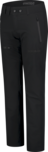Women's black outdoor waterproof pants with fleece FLOE