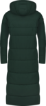 Tmavě zelený dámský zimní kabát HEARTFUL