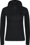 Women's black powerfleece jacket MIRE