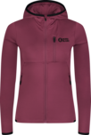 Women's violet powerfleece jacket MIRE