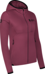 Women's violet powerfleece jacket MIRE