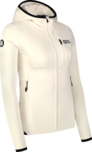 Women's beige powerfleece jacket MIRE