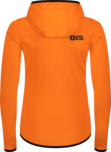 Women's orange powerfleece jacket MIRE