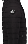 Men's black winter jacket SCREE