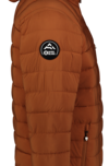 Men's brown winter jacket SCREE