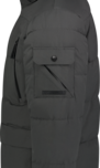 Men's grey waterproof winter jacket FYRN