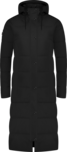 Women's black waterproof winter parka CAIRN