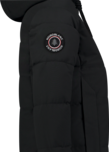 Women's black waterproof winter parka CAIRN