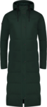 Women's green waterproof winter parka CAIRN
