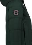 Women's green waterproof winter parka CAIRN