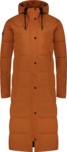 Women's brown waterproof winter parka CAIRN