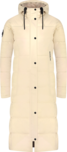 Women's beige waterproof winter parka CAIRN