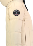 Women's beige waterproof winter parka CAIRN