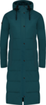 Women's green waterproof winter parka CAIRN