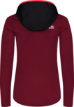 Women's wine red powerfleece jacket HEMERA