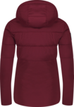 Vínová dámská zimní bunda KNOLL
