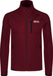 Temno Rdeča moška powerfleece jakna MARSH