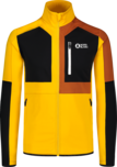 Men's yellow powerfleece jacket AETHER