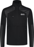 Hanorac din powerfleece negru pentru bărbați LOAM