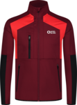 Hanorac din powerfleece bordo pentru bărbați LOAM