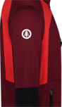Hanorac din powerfleece bordo pentru bărbați LOAM