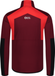 Hanorac din powerfleece bordo pentru bărbați LOAM