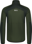 Hanorac din powerfleece verde pentru bărbați LOAM