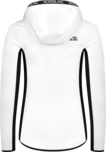 Hanorac din powerfleece alb pentru femei LUCENT