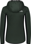 Hanorac din powerfleece verde pentru femei LUCENT