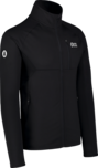 Men's black powerfleece jacket MARSH