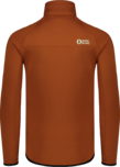 Men's brown powerfleece jacket MARSH