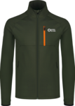 Men's green powerfleece jacket MARSH