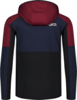 Men's wine red powerfleece jacket MOONGLADE