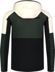 Men's green powerfleece jacket MOONGLADE