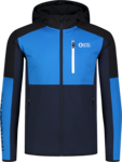 Men's blue powerfleece jacket MOONGLADE