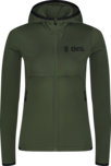 Hanorac din powerfleece verde pentru femei MIRE