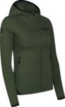 Hanorac din powerfleece verde pentru femei MIRE