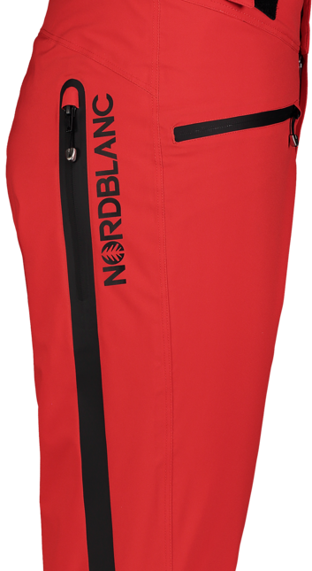 Men s red ski pants VALLEY