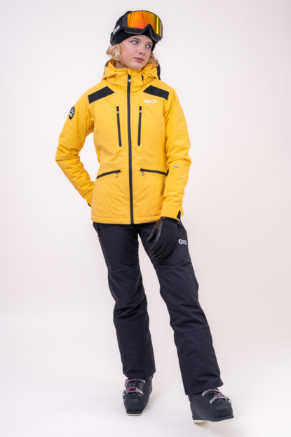 Womens ski hot sale jacket yellow