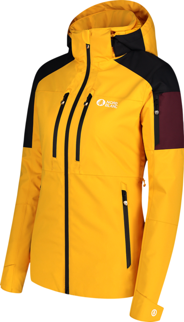 Yellow ski hot sale jacket womens