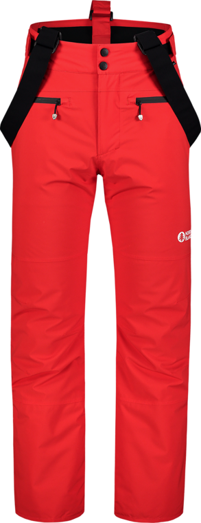 Pantaloni de schi roșii pentru bărbați SNOWCAT