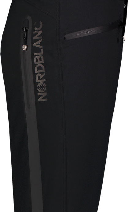 Pantaloni de schi negri pentru bărbați VALLEY