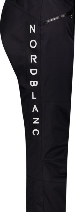 Pantaloni de schi negri pentru bărbați SLALOM