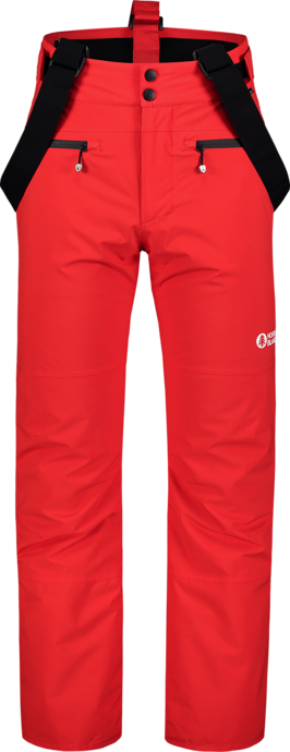 Pantaloni de schi roșii pentru bărbați SNOWCAT