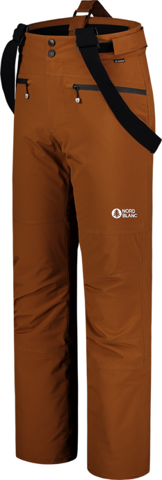 Pantaloni de schi maro pentru bărbați SNOWCAT