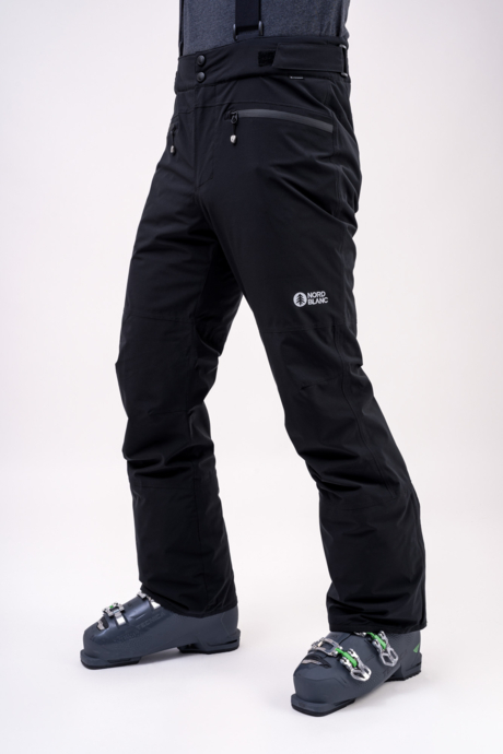 Pantaloni de schi negri pentru bărbați SNOWCAT