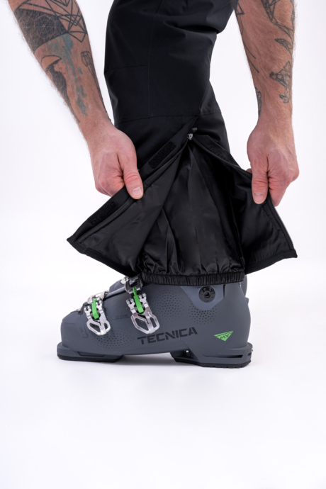 Pantaloni de schi negri pentru bărbați SNOWCAT