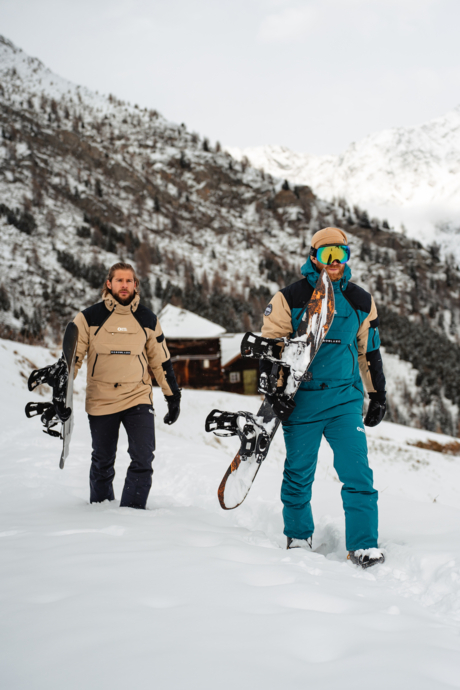 Pantaloni de schi verzi pentru bărbați SNOWCAT