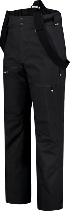 Pantaloni de schi și snowboard negri pentru bărbați OFF-PISTE