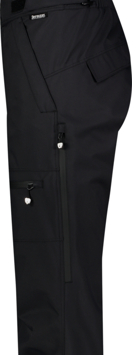 Pantaloni de schi și snowboard negri pentru bărbați OFF-PISTE